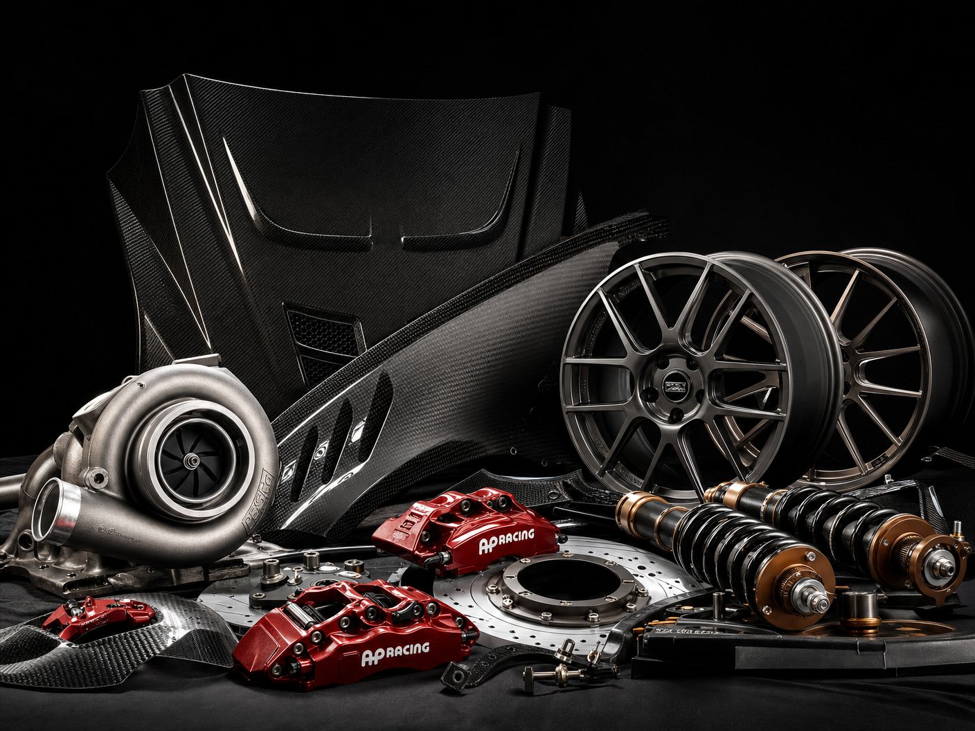 高清3D动漫视频 | 刹车系统全面升级视频教程 Brembo卡钳安装演示
